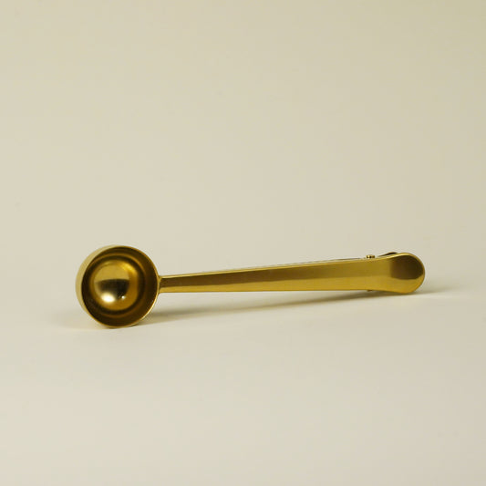 Thìa xúc trà cao cấp (Golden tea scoop stainless steel)