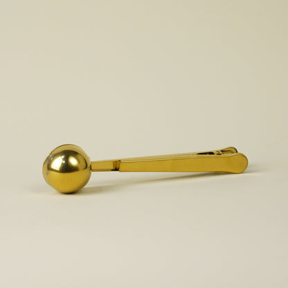 Thìa xúc trà cao cấp (Golden tea scoop stainless steel)