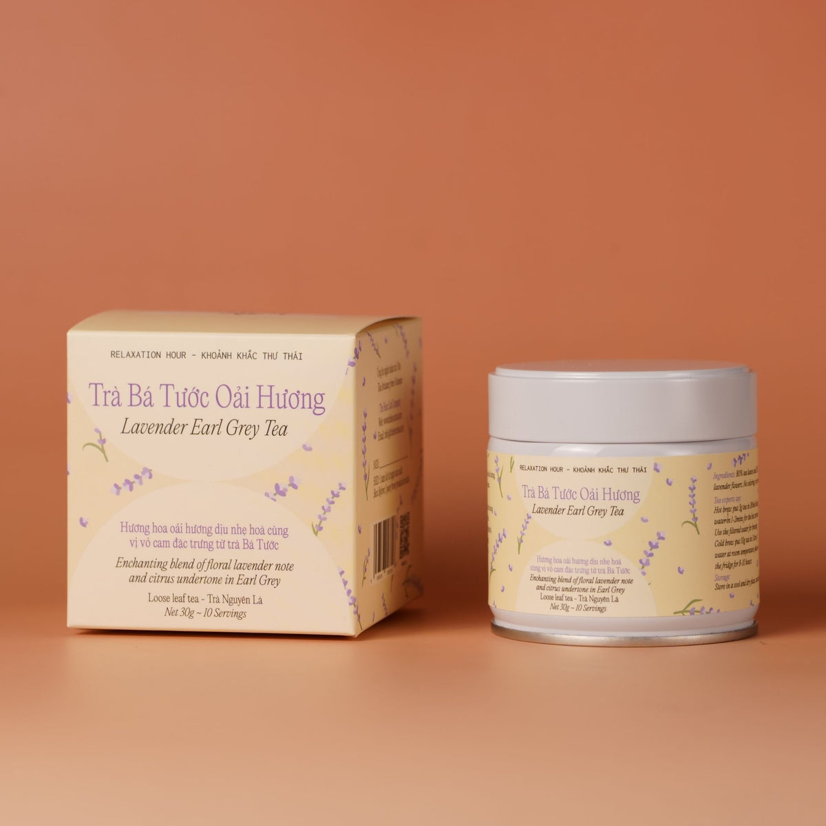 Trà Bá Tước Oải Hương 30G (Organic Lavender Earl Grey)