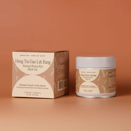Trà Gạo Lứt Rang 30G (Roasted Brown Rice Black Tea)