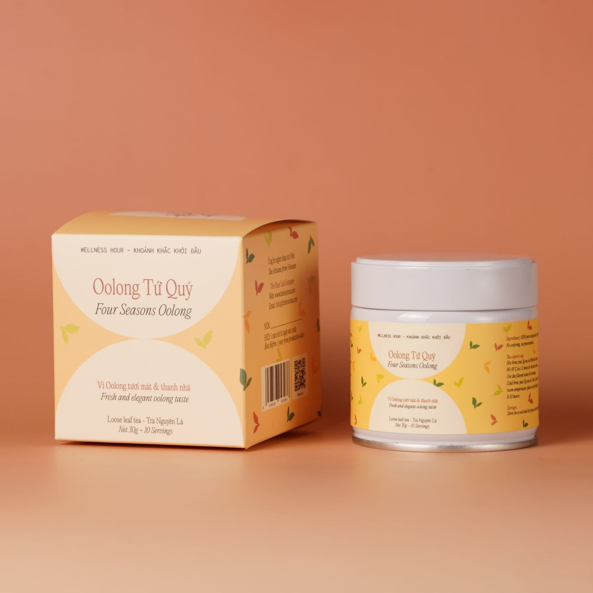 Trà Oolong Tứ Quý 30G (Taiwan Four Seasons Oolong)